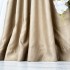 Set 2 Draperii Soft Touch, cu Aspect Fin și Tenta Satinată, 140cm latime x 260cm înălțime, cu TIV LAT, Cappuccino [3]