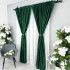 Draperie Soft Touch, cu Aspect Fin și Tenta Satinată, 140cm latime x 260cm înălțime, cu TIV LAT, Verde Smarald [5]