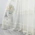 Perdea Embroidery din Tulle cu Broderie, Ivoire, 500cm x 232cm, Rejansa pt bara [3]