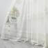Perdea Embroidery din Tulle cu Broderie, Ivoire, 500cm x 232cm, Rejansa pt bara [2]