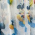 Set Perdea din Voal 3m latime x 2m inaltime si 2 bucati Draperie Satinata 1m latime x 2m inaltime, pentru copii, Mickey cu baloane [3]