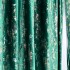 Set 2 bucati de Draperie Catifea cu insertii aurii, Verde Smarald, 1.4m latime x 2.1m inaltime, cu rejansa pt sina [5]