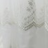 Perdea Melisa din Tulle cu Broderie, Ivoire, 140cm latime x 260cm inaltime, cu rejansa pt bara [4]