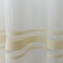 Perdea Lines tip IN plin, Alb - Galben, 140cm latime x 260cm inaltime, cu rejansa pt bara [5]