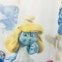 Perdea pentru copii din matase, model imprimat Smurfs, 140cm latime x 260cm inaltime, cu rejansa pt bara [4]