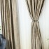 Set 2 Draperii Catifea cu model Venti, Bej Nisip, 140cm latime x 260cm inaltime, cu tiv lat  [3]