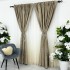 Set 2 Draperii Catifea cu model Venti, Bej Nisip, 140cm latime x 260cm inaltime, cu tiv lat  [7]