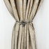 Set 2 Draperii Catifea cu model Venti, Bej Nisip, 140cm latime x 260cm inaltime, cu tiv lat  [8]