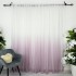 Perdea in Degrade tip Fibra de Bambus, Alb cu Lila, 140cm latime x 260cm inaltime, cu rejansa pt bara [9]