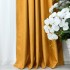Set 2 Draperii HoReCa TEXTURATA tip IN - 200cm x 232cm, Rejansa pt. bara ,  Mustar [7]