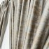 Set 2 Draperii Catifea cu model Venti, Gri cu Bej, 140cm latime x 260cm inaltime, cu tiv lat pt bara [12]