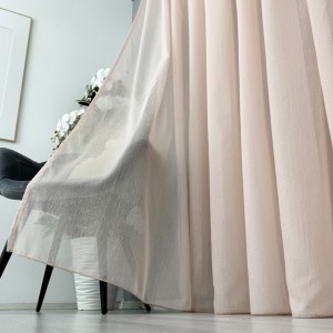 Perdea Cristal din IN plin, Roz uni, 400cm latime x 220cm inaltime, cu Tiv lat  Perdea Cristal din IN plin, Roz uni, 400cm latime x 220cm inaltime, cu Tiv lat