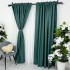 Set 2 bucati de Draperie HoReCa TEXTURATA tip IN, Verde-200cm latime x 232cm inaltime, cu rejansa pt bara [2]