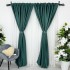 Set 2 bucati de Draperie HoReCa TEXTURATA tip IN, Verde-200cm latime x 232cm inaltime, cu rejansa pt bara [8]