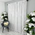 Perdea Ellen din IN Brodat - 500cm x 232cm , Rejansa pt. bara, Alb [7]