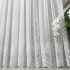 Perdea Gina din IN Brodat, Alb, 140cm latime x 260cm inaltime, cu rejansa pt bara [2]