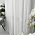 Perdea Dalia din IN Brodat, Alb, 5m latime x 232cm inaltime, cu rejansa pt bara [6]