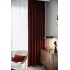 Set 2 draperii Blackout din catifea Rosu, 1m latime x 2.5m inaltime, cu rejansa pentru sina [8]