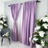 Draperie Soft Touch, cu Aspect Fin și Tenta Satinată, 140cm latime x 260cm înălțime, cu TIV LAT, Lila [2]