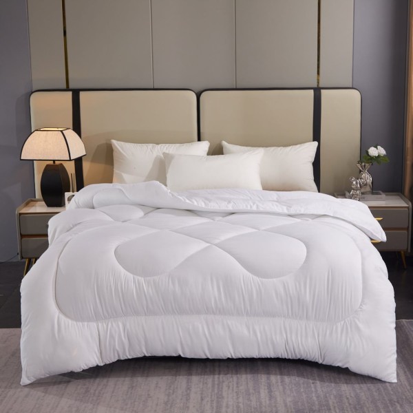 Pilota hoteliera alba, PREMIUM, 200x230cm, matlasata [1]