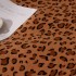 Lenjerie pat dublu, Super Pufoasa COCOLINO, 4 piese, Maro, animal print [10]