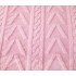 Patura CoCoLiNo tip Tricotaj cu blanita, 200x230cm, Roz [2]