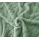Patura CoCoLiNo tip Tricotaj cu blanita, 200x230cm, Verde