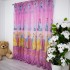 Perdea pentru copii din matase imprimata, model printese, 140cm latime x 260cm latime cu rejansa pt bara [3]