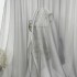 Perdea Monalisa din tulle si matase, gri argintiu, 140cm latime x 260cm inaltime, cu rejansa pt bara [5]