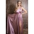 Rochie lunga Versatila din Satin, cu diverse moduri de purtare, Roz [13]