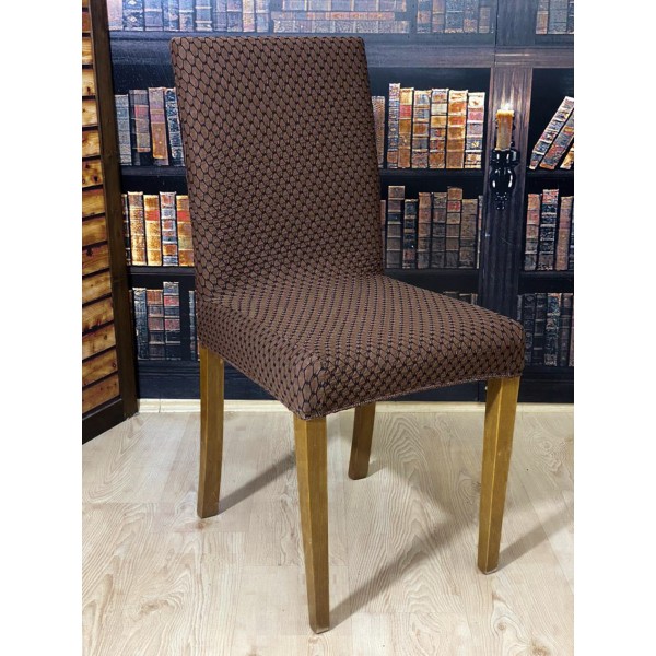 Set 6 huse universale pentru scaun, Maro [1]