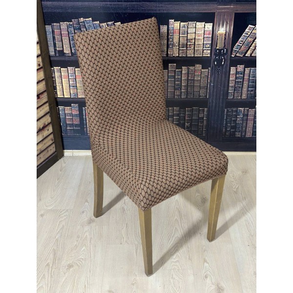 Set 6 huse universale pentru scaun, Cappucino [1]