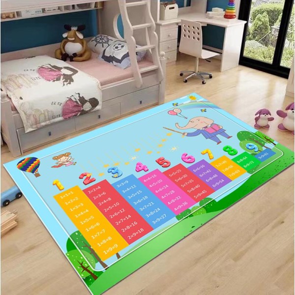 Covor copii 120x180cm pentru Dormitor si Living, Bleu [1]