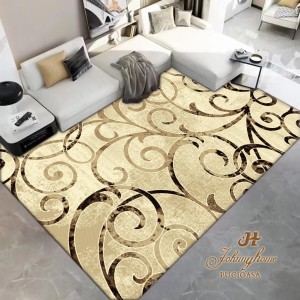 Covor 200x300cm pentru Dormitor si Living, Bej - Maro Covor 200x300cm pentru Dormitor si Living, Bej - Maro