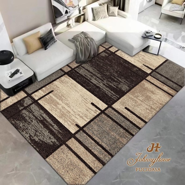 Covor 150x230cm pentru Dormitor si Living, Bej - Gri [1]