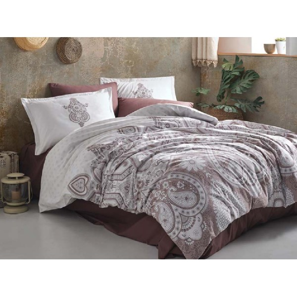 Lenjerie de pat ranforce Clasy king size (AZKA V2) [1]