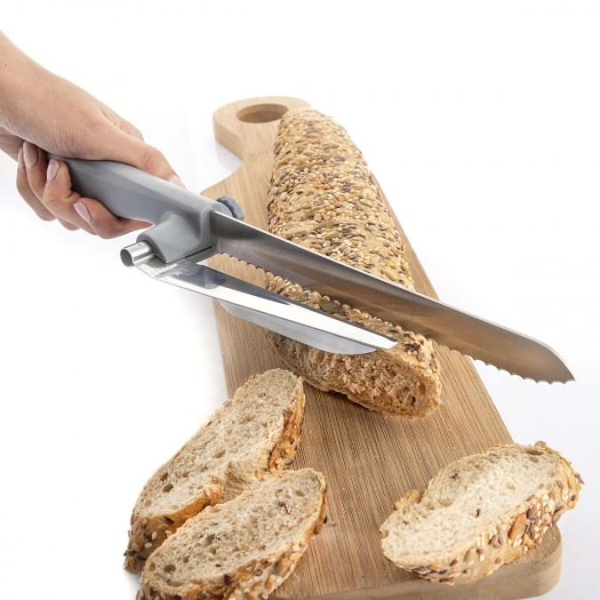 Cutit de paine cu ghidaj de taiere reglabil Kutway InnovaGoods