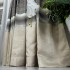 Set 2 Draperii Elite, Satinata, Texturata, Bej cu Gri, 140cm latime x 260cm inaltime, cu tiv lat pt bara [3]