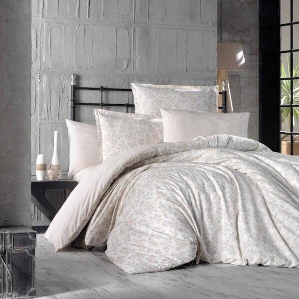 Lenjerie de pat ranforce Clasy king size (LORISSA V1) [1]