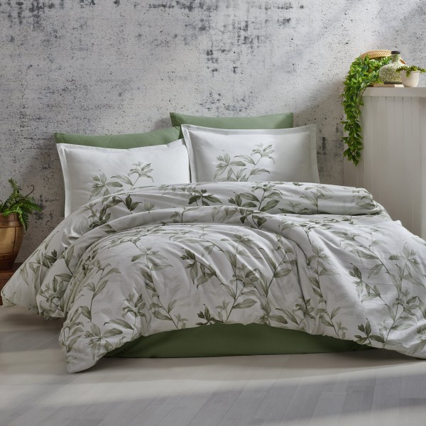 Lenjerie de pat matrimonial, 4 piese, Bumbac 100% Satin Deluxe Mass V2 [1]