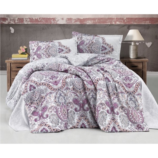 Lenjerie de pat ranforce Clasy king size (PALIZA V2) [1]