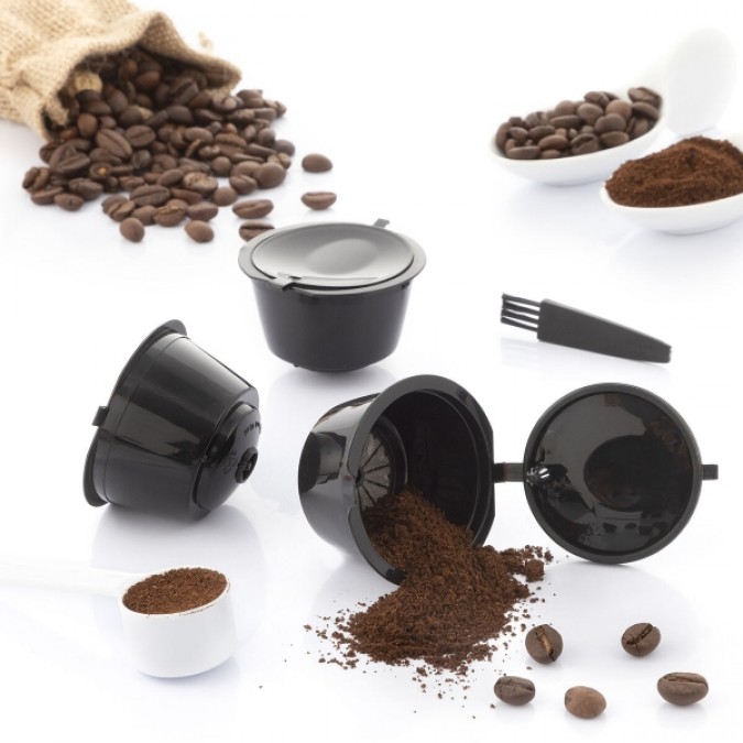 Set de 3 capsule de cafea reutilizabile Redol InnovaGoods