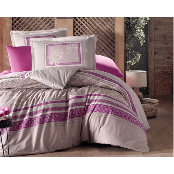 Lenjerie de pat ranforce Clasy king size (SIERRA V1) [1]