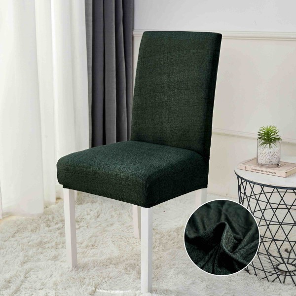 Set 6 huse universale pentru scaun, ELASTICE, Jojo Home, Verde smarald [1]