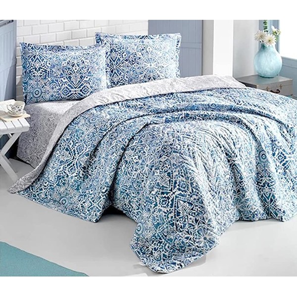 Lenjerie de pat ranforce Clasy king size (VERONA V1) [1]