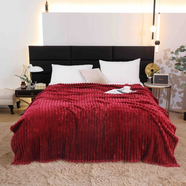 Patura pufoasa CoCoLiNo, 200x230cm, Jojo Home, Visiniu [1]