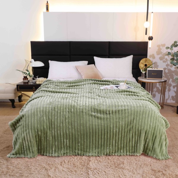 Patura pufoasa CoCoLiNo, 200x230cm, Jojo Home, Vernil [1]