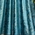 Draperie Catifea MYKONOS cu valuri rafinate aurii, 140cm latime x 260cm înălțime, cu TIV LAT, Turquoise - V6 [8]