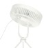 Mini ventilator de birou standing alb cu telecomandă [2]