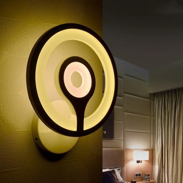 Aplica LED RFAN, Model K17-1, 3 Tipuri De Lumina, 35W, Alb [1]
